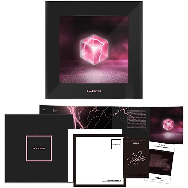 Amazon.com: BLACKPINK - [Square Up] 1st Mini Album Black Ver CD+
